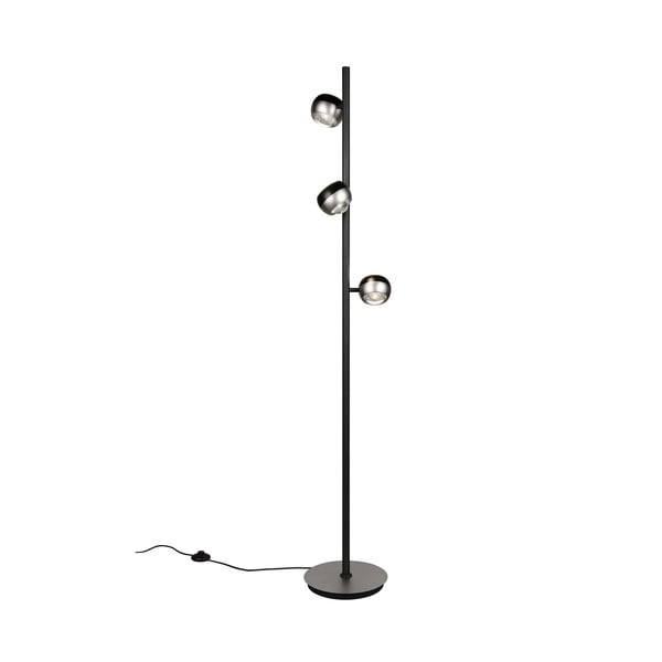 Crna/u srebrnoj boji LED stojeća svjetiljka (visina 150 cm) Orbit – Trio Select-image-3