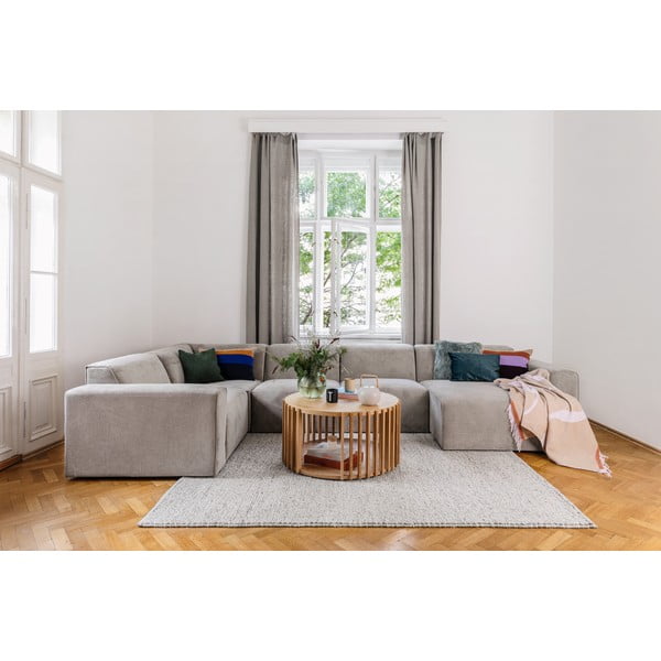 Kaki zeleni baršunasti kutni element Scandic Sting-image-1