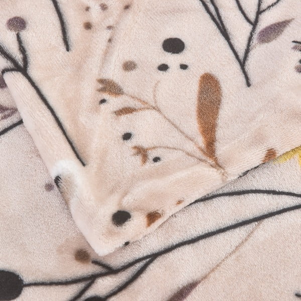 Posteljina za krevet za jednu osobu od mikropliša 140x200 cm Valentina – My House-image-3