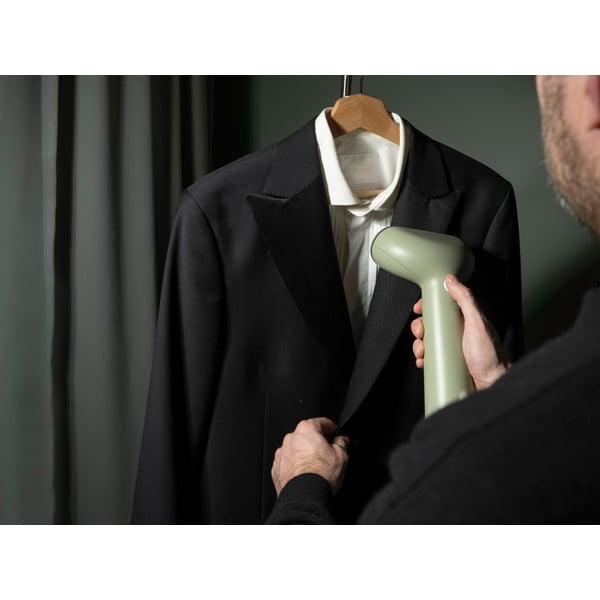 Zeleni aparat za parenje odjeće Cirrus 3 – Steamery-image-1