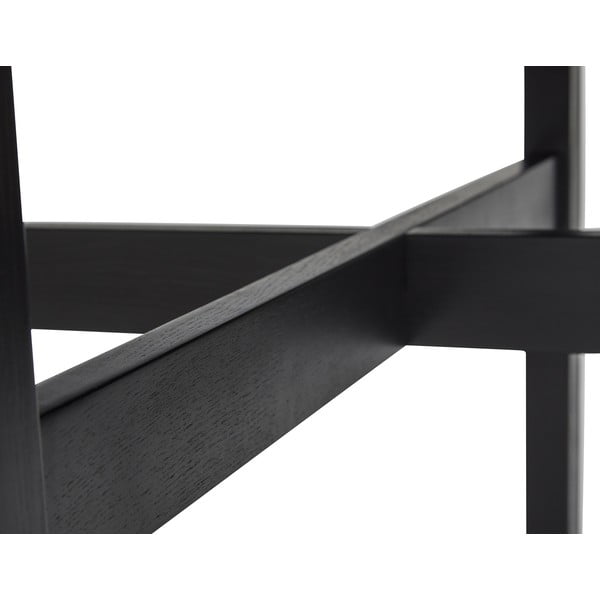 Crni okrugao blagovaonski stol ø 120 cm Fjord – Hübsch-image-2