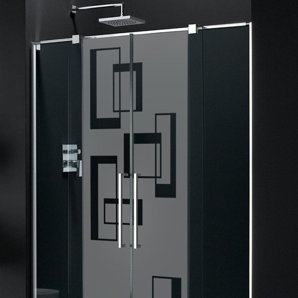 Naljepnica Fanastick Douche Rectangles Design, 145 x 55 cm-image-2