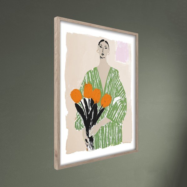 Tiskana slika s okvirom 50x70 cm Stella – Styler-image-4