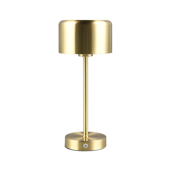 LED stolna lampa s mogućnosti zatamnjivanja u zlatnoj boji (visina 30 cm) Jeff – Trio