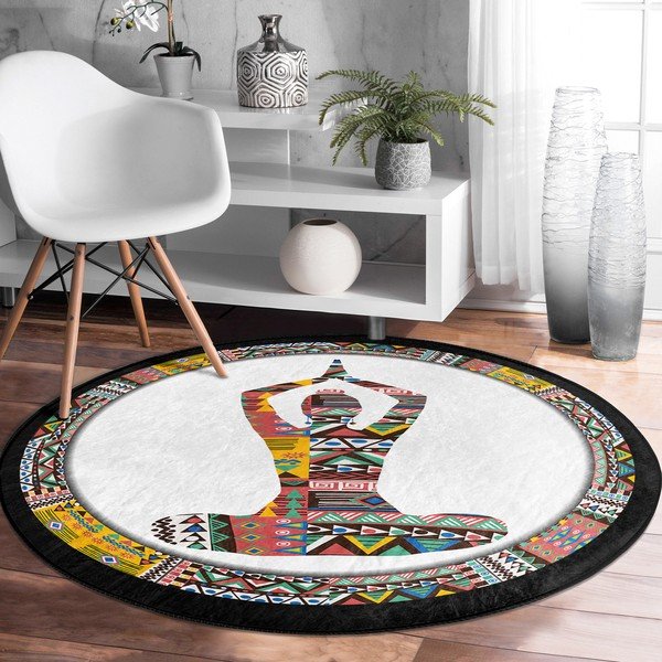 Periv/pogodan za robotski usisavač okrugli tepih ø 80 cm Comfort – Mila Home-image-3