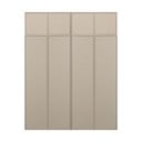 Krem modularni garderobni ormar od masivnog bora 200x250 cm Daily – vtwonen