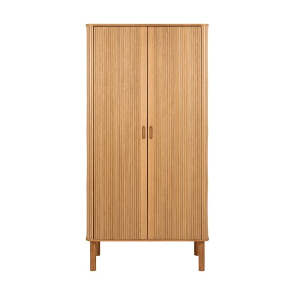 Ormar u dekoru hrasta u prirodnoj boji 100x200x55 cm Langley – Actona