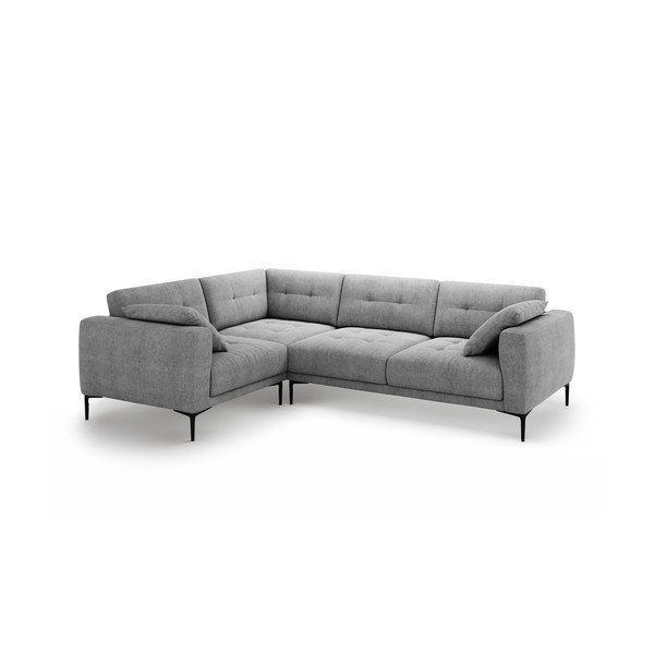 Siva kutna garnitura (s lijevim kutom/u obliku slova L) Bemy – Micadoni 