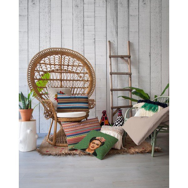 Zeleni jastuk Madre Selva Frida, 45 x 45 cm-image-1