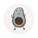 Mentol zeleni/boje slonovače dječji tepih ø120 cm Avocado Mint – FD