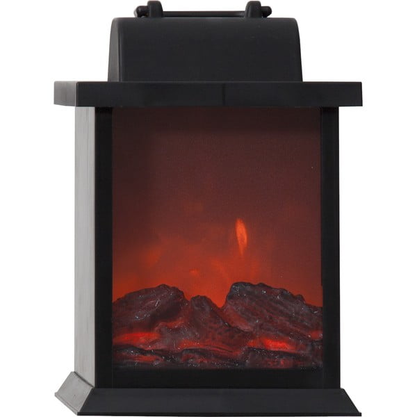 Svijetleći LED ukras s imitacijom plamena Star Trading Fireplace, širine 15 cm-image-1