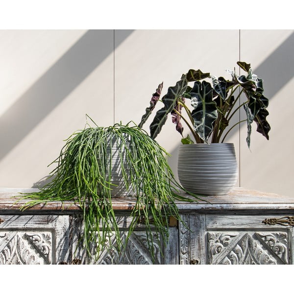 Keramička ručno rađena tegla za cvijeće ø 16 cm Dóris – Artevasi-image-1