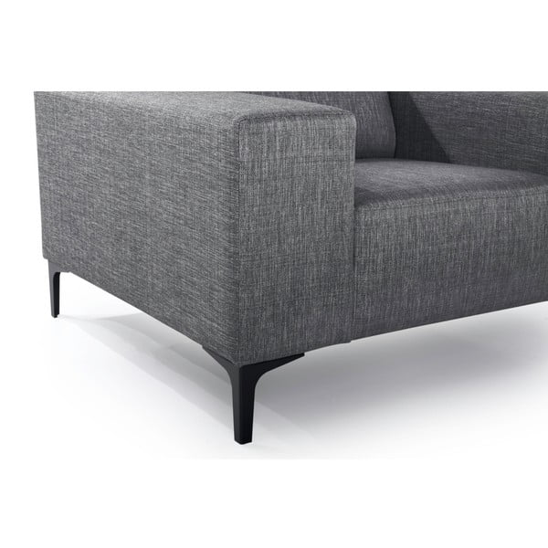 Antracit siva fotelja Scandic Diva-image-3