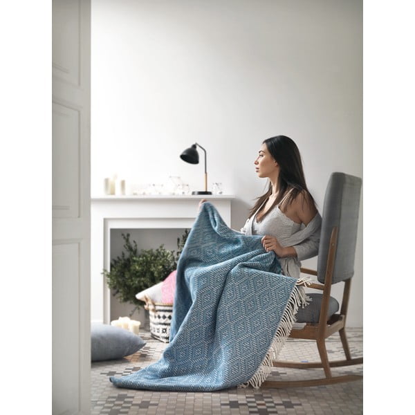 Tamno ružičasti prekrivač s udjelom pamuka Euromant Aisha, 140 x 160 cm-image-2