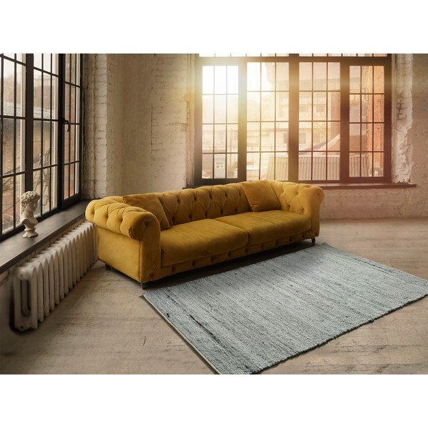 Svijetlo sivi tepih od reciklirane plastike Universal Cinder, 60 x 110 cm-image-1