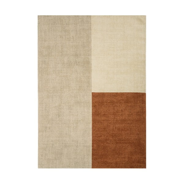 Bež-smeđi tepih Asiatic Carpets Blox, 120 x 170 cm