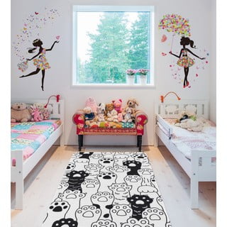 Crno-bijeli dječji tepih 100x140 cm Happy Paws – Oyo Concept