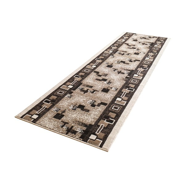Smeđi tepih staza 80x250 cm Cube – Hanse Home-image-2