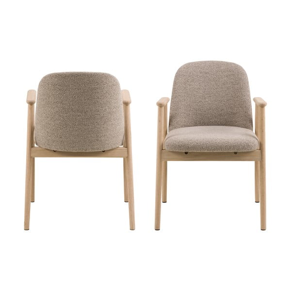 Bež blagovaonska stolica Leo – Actona-image-3