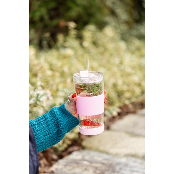 Ružičasta termo šalica 600 ml Fuori – Vialli Design-image-4