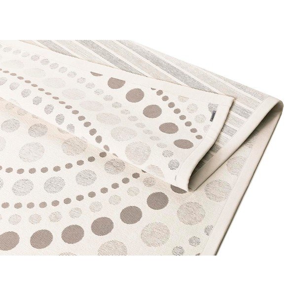 Bijelo-sivi dvostrani tepih Narma Oola, 70 x 140 cm-image-2