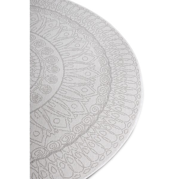 Svijetlo sivi okrugli tepih ø 120 cm Spirit – Hanse Home-image-4
