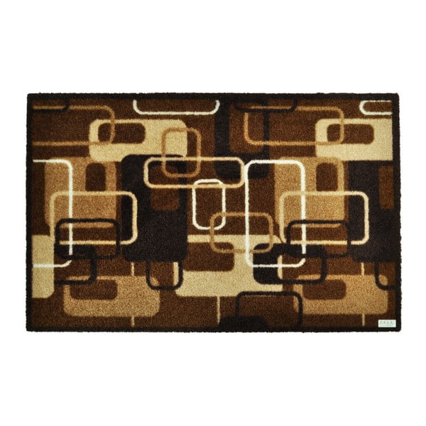 Smeđa prostirka Zala Living Design Retro Brown, 67 x 180 cm