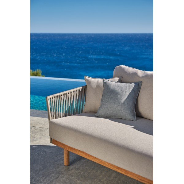 Smeđe-siva vrtna sofa Newport – Diphano-image-1