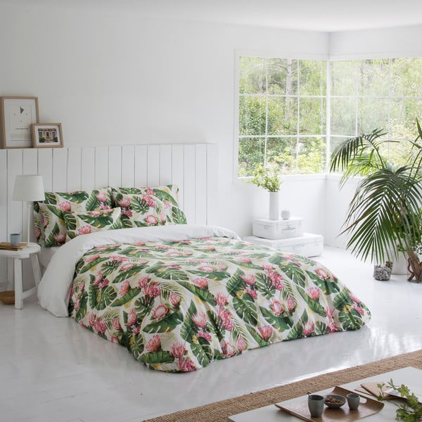 Pamučna navlaka za poplun Marghett Protea, 220 x 220 cm-image-3