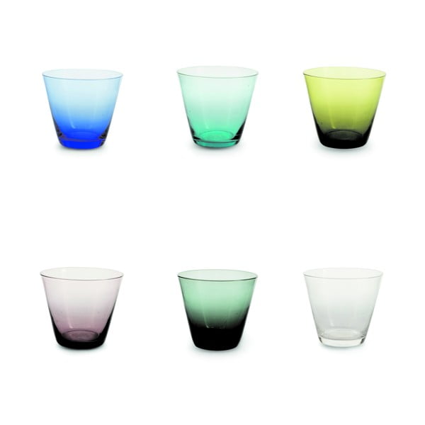 Set od 6 čaša u boji Villa d&#39;Este Sardinia, 360 ml