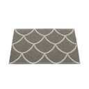 Sivi unutarnji i vanjski tepih 70x50 cm Kotte Charcoal – Pappelina