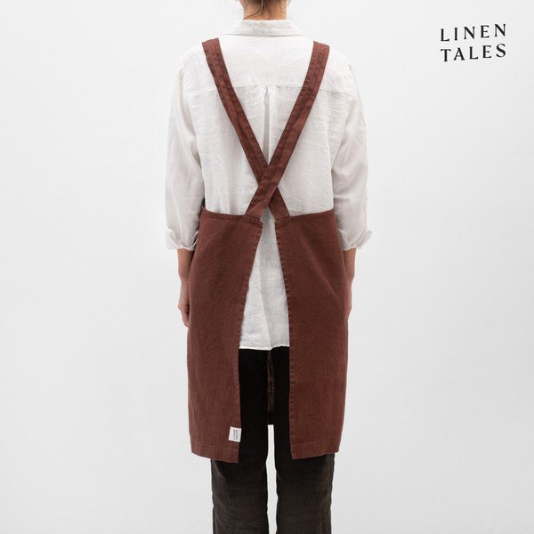Lanena pregača Chocolate – Linen Tales-image-1