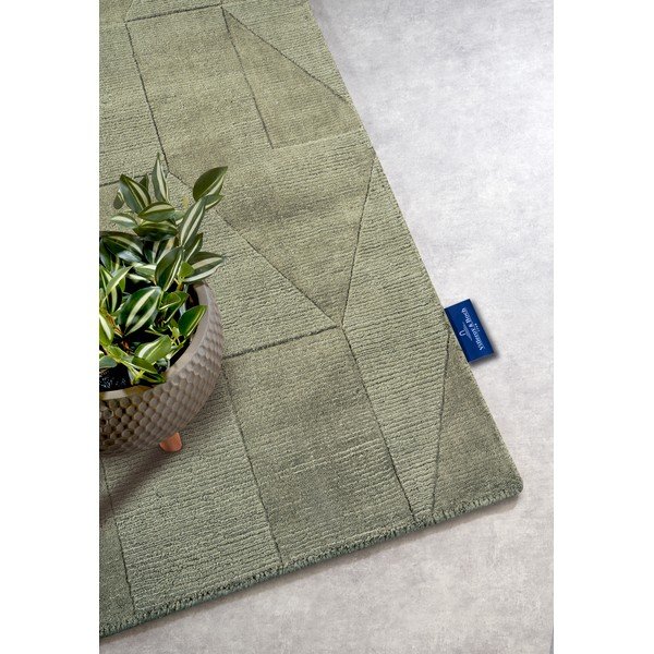 Zelena ručno rađena vunenia staza 80x250 cm Ursule – Villeroy&Boch-image-2