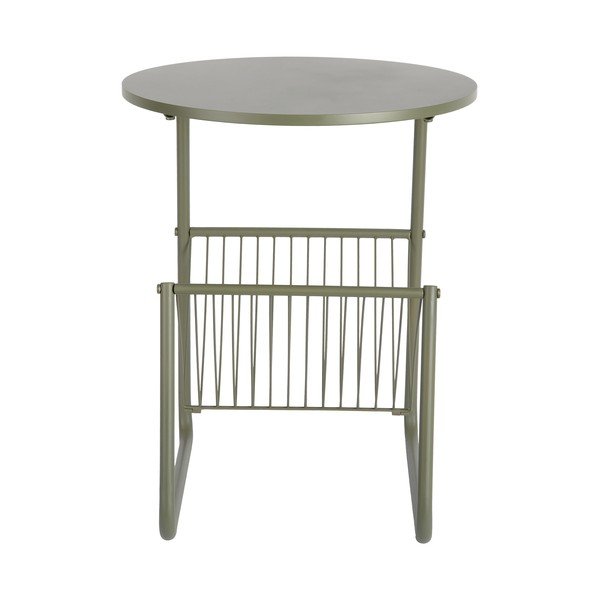 Metalni okrugao pomoćni stol ø 40 cm Riqueza Revista – Leitmotiv-image-4