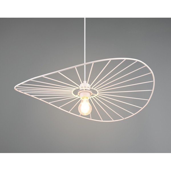 Bijela viseća svjetiljka ø 60 cm Chapeau – Reality-image-4