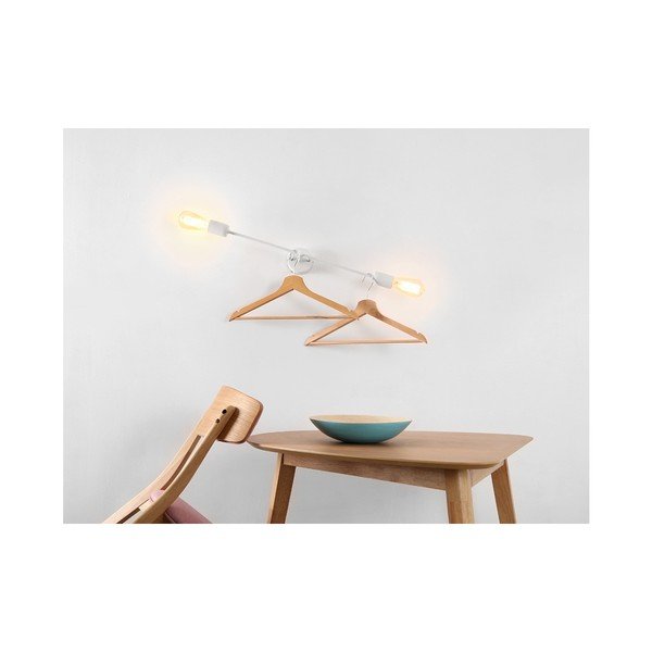 Bijela zidna svjetiljka za 2 Custom Form Twigo žarulje, širine 60 cm-image-3