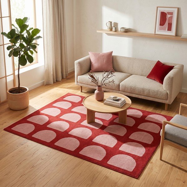 Crveni/ružičasti tepih 160x230 cm Pomegranate – ESTE-image-2