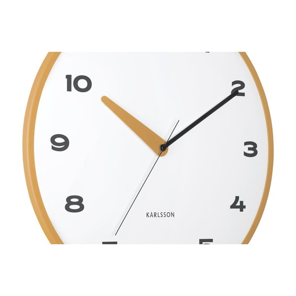 Zidni sat ø 40 cm Brisk Dome – Karlsson-image-3