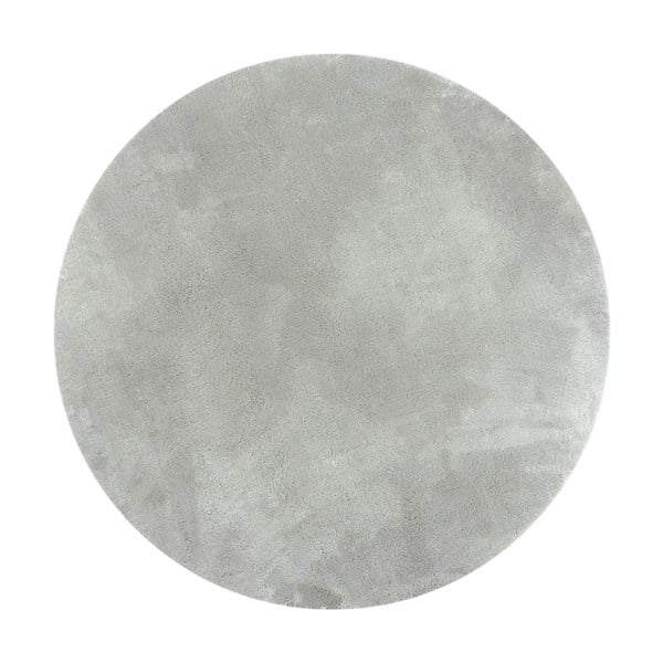 Svijetlo sivi okrugli tepih 133x133 cm – Flair Rugs