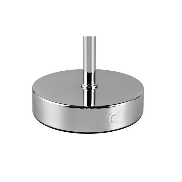 LED stolna lampa s mogućnosti zatamnjivanja u sjajno srebrnoj boji (visina 30 cm) Jeff – Reality-image-3