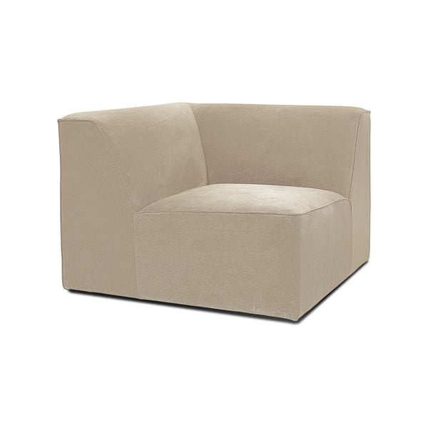 Bež baršunasti kutni element Scandic Sting-image-2