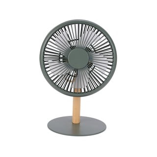 Zelena stolna lampa s ventilatorom na daljinsko upravljanje (visina 26 cm) Beyond - Gingko
