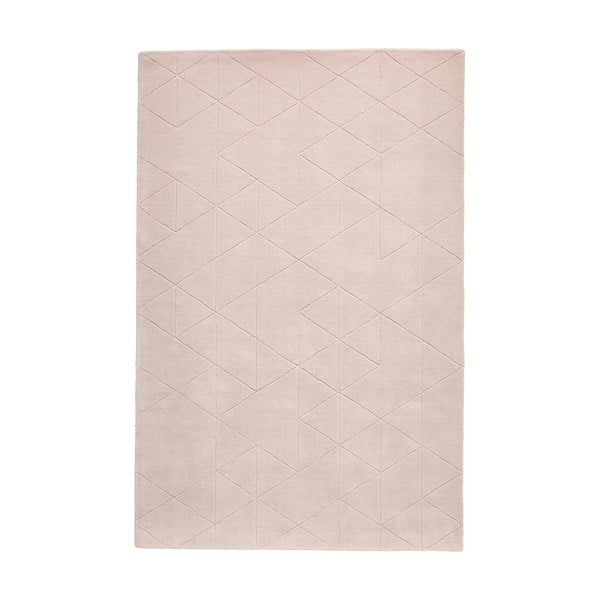 Ružičasti vuneni tepih Think Rugs Kasbah, 120 x 170 cm