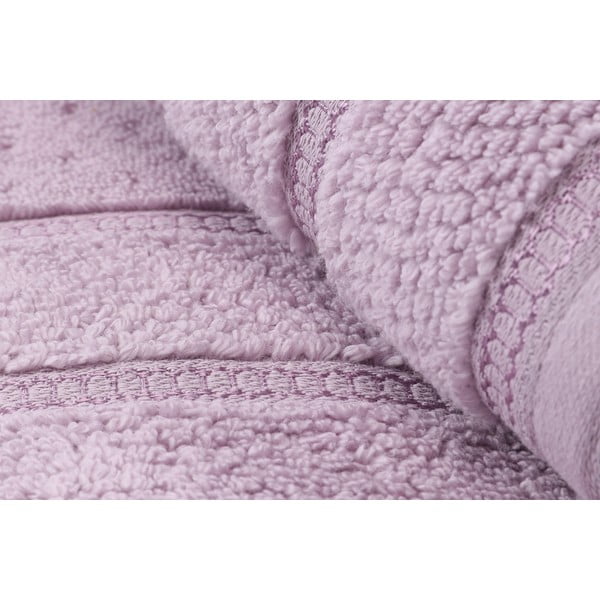 Set od 2 ljubičasta pamučna ručnika Foutastic Arella, 50 x 90 cm-image-1
