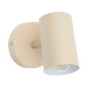 Bež metalna zidna lampa Manie – Kave Home