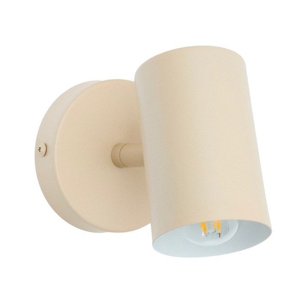 Bež metalna zidna lampa Manie – Kave Home