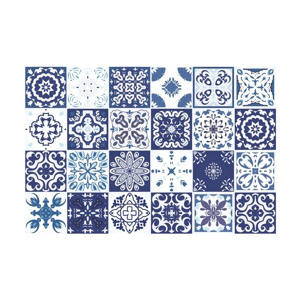 Set od 24 naljepnice Ambiance Syrtos, 60 x 90 cm-image-4