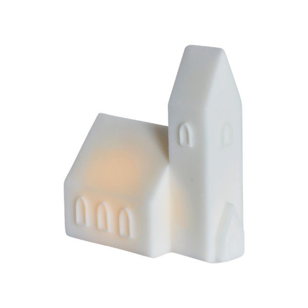 Bijeli svjetlosni ukras na baterije Copenhagen City Church – Sirius