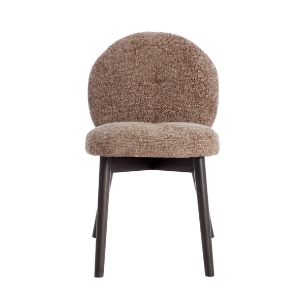 Smeđe podstavljene blagovaonske stolice u setu 2 kom Sinosa – Light & Living-image-1