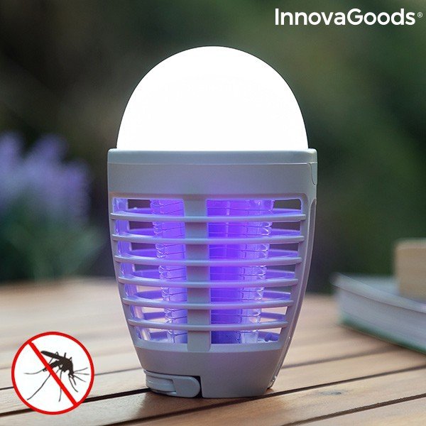 Punjiva lucerna protiv komaraca 2 u 1 InnovaGoods-image-1